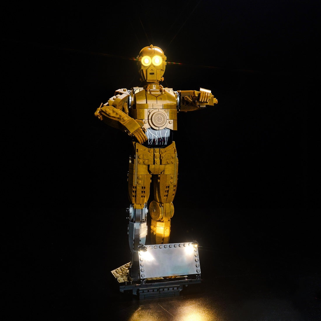 BrickBling Light Kit for LEGO Star Wars C-3PO 75398 Classic Version