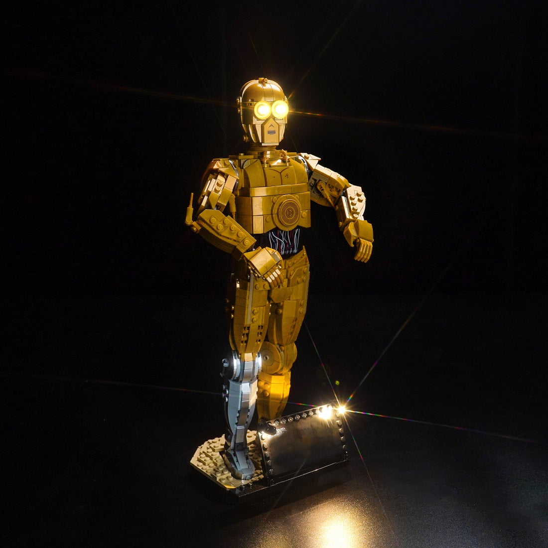 BrickBling Light Kit for LEGO Star Wars C-3PO 75398 Classic Version