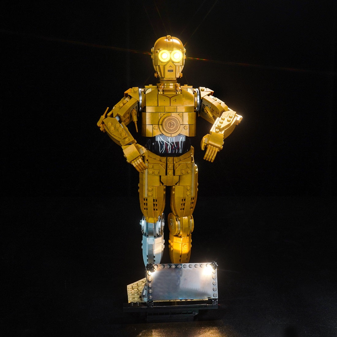 BrickBling Light Kit for LEGO Star Wars C-3PO 75398 Classic Version
