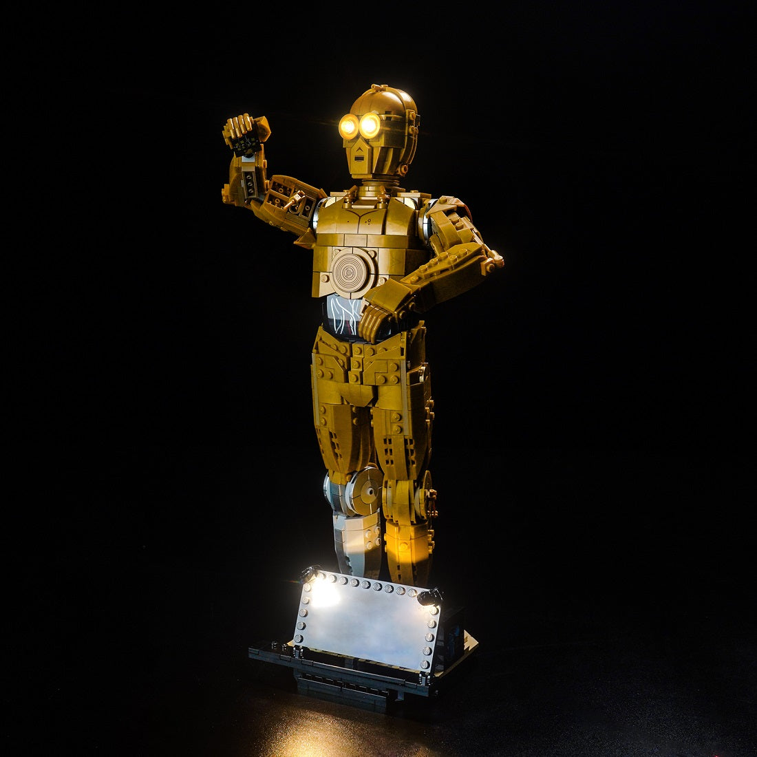 BrickBling Light Kit for LEGO Star Wars C-3PO 75398 Classic Version