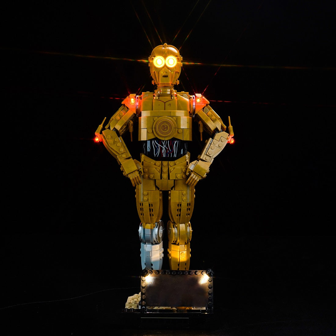 BrickBling Light Kit for LEGO Star Wars C-3PO 75398 Light-Control Version