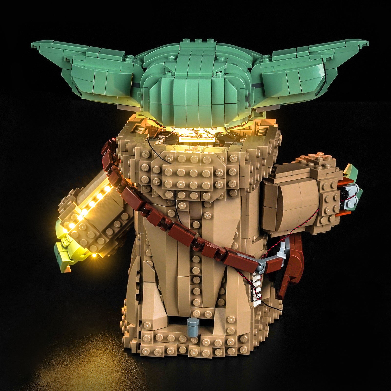 BrickBling Light Kit for LEGO Star Wars Grogu Mandalorian Apprentice 75446