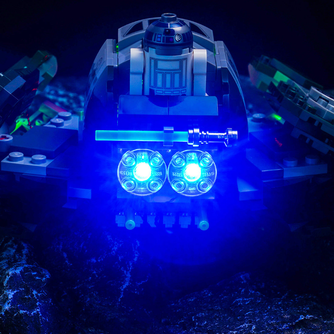 BrickBling Light Kit for LEGO Star Wars Yoda's Jedi Starfighter™ 75360