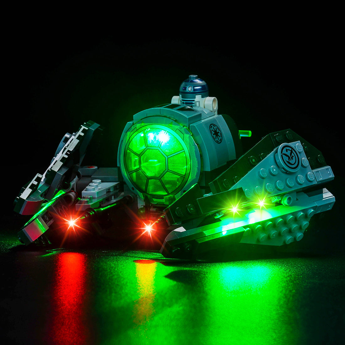 BrickBling Light Kit for LEGO Star Wars Yoda's Jedi Starfighter™ 75360
