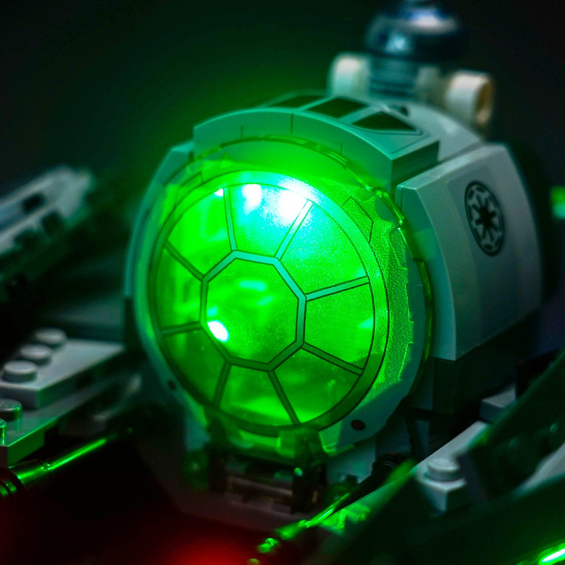 BrickBling Light Kit for LEGO Star Wars Yoda's Jedi Starfighter™ 75360