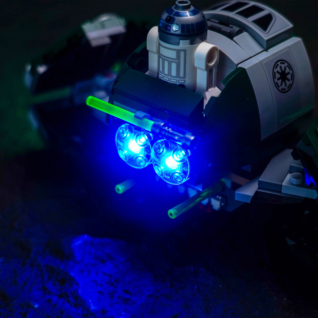 BrickBling Light Kit for LEGO Star Wars Yoda's Jedi Starfighter™ 75360