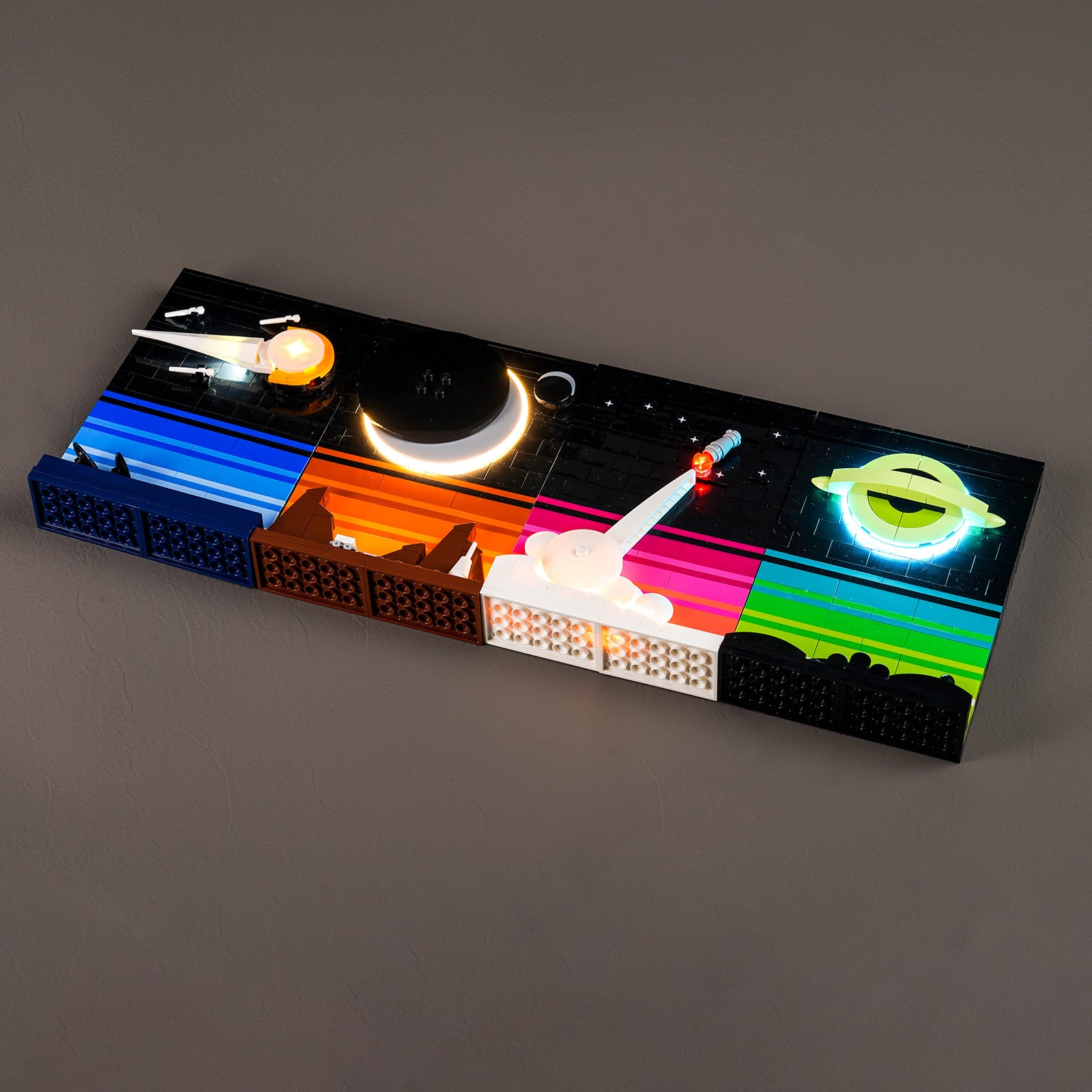 BrickBling Light Kit for LEGO Tales of The Space Age 21340