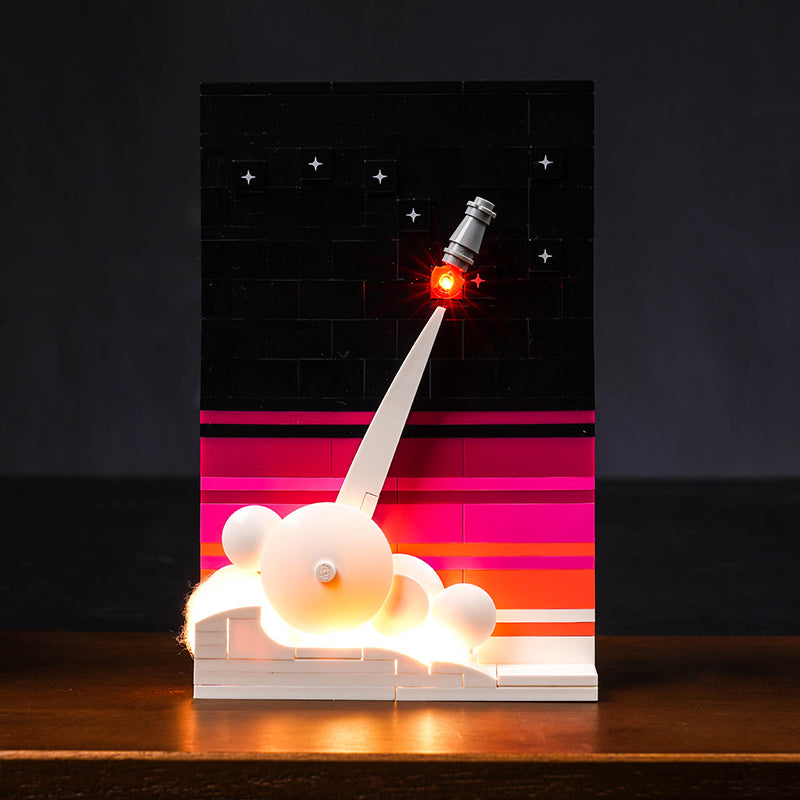 BrickBling Light Kit for LEGO Tales of The Space Age 21340