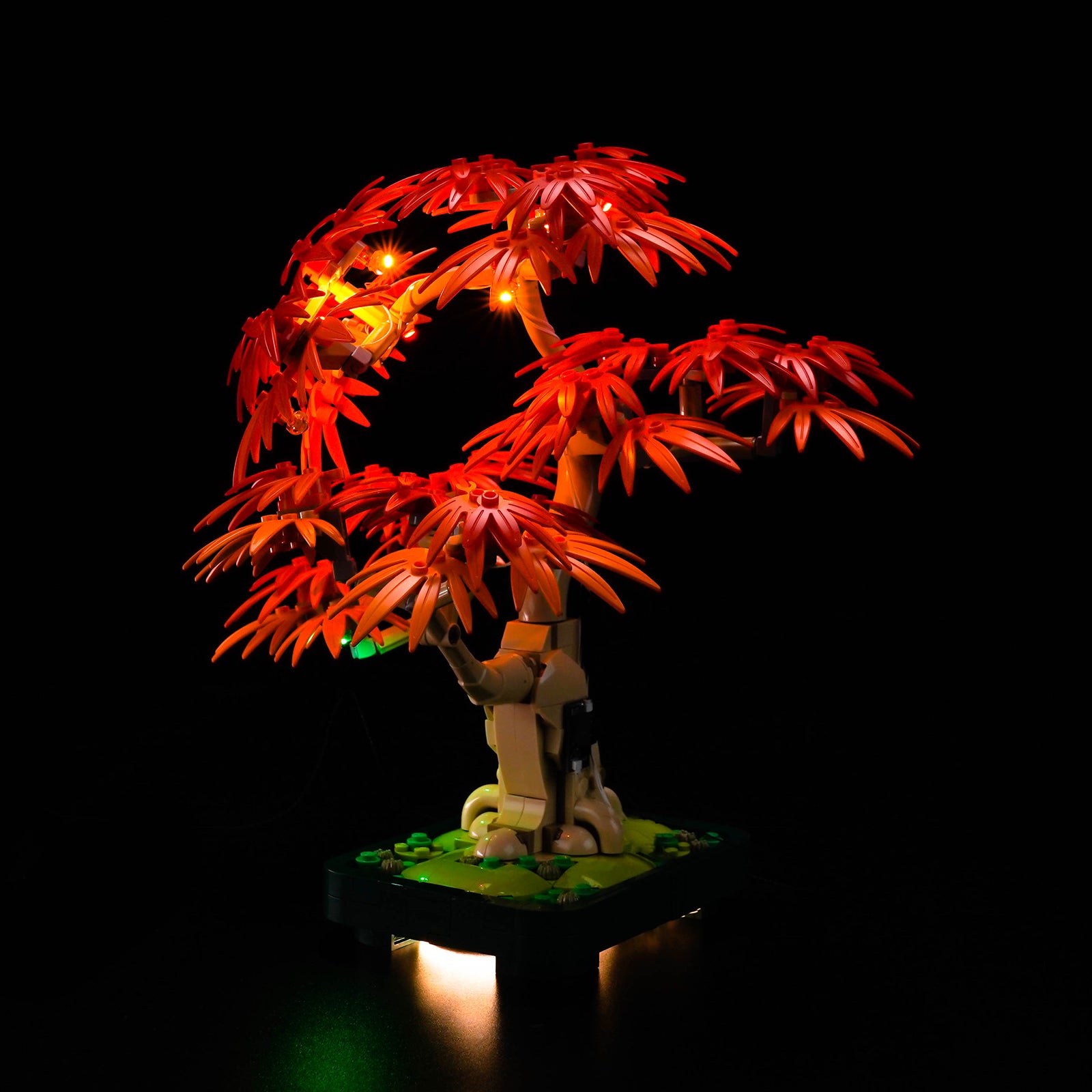 BrickBling Light Kit for LEGO The Botanical Collection Japanese Red Maple Bonsai Tree 10348