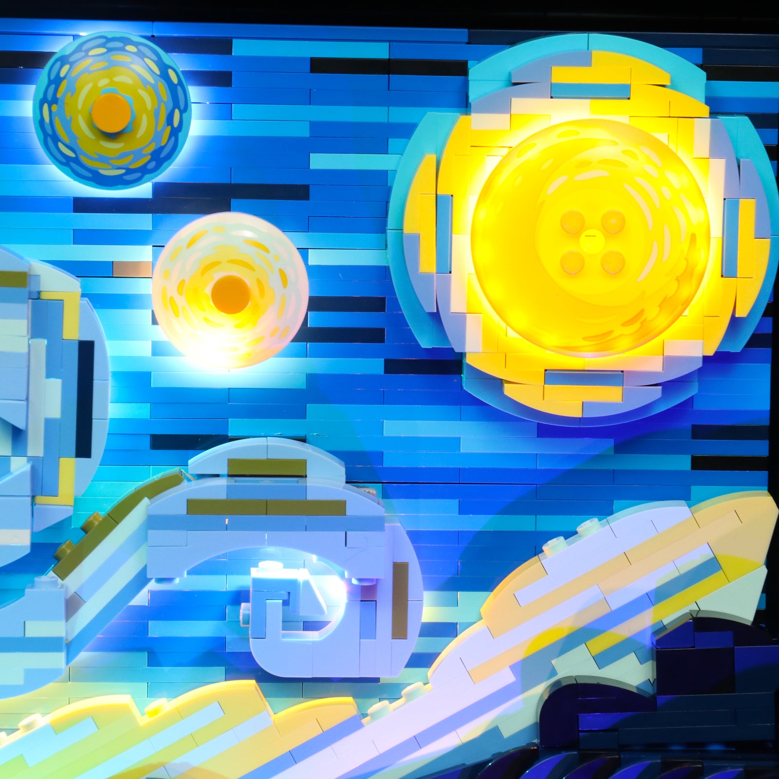 BrickBling Light Kit for LEGO Vincent van Gogh - The Starry Night 21333