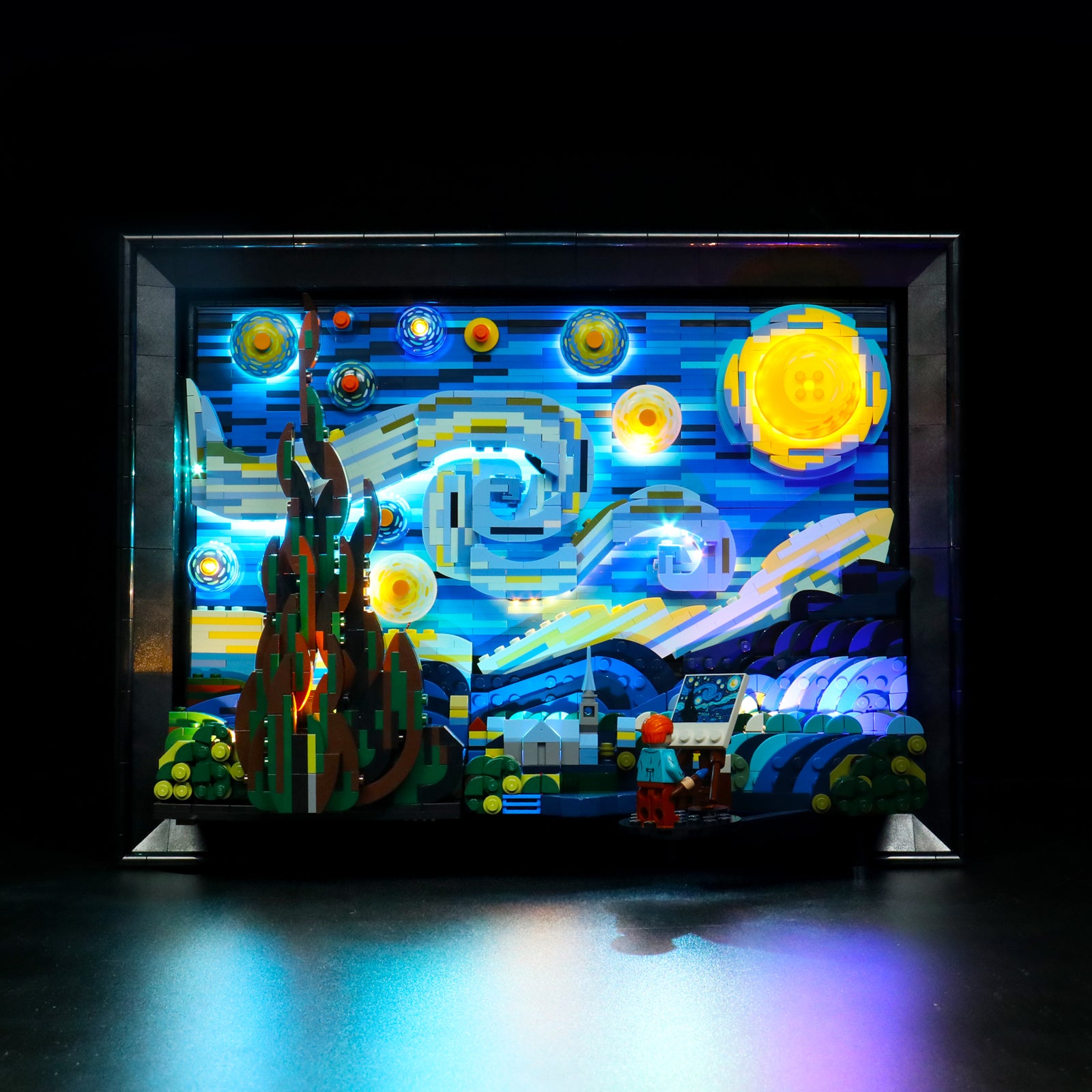 BrickBling Light Kit for LEGO Vincent van Gogh - The Starry Night 21333 Classic Version