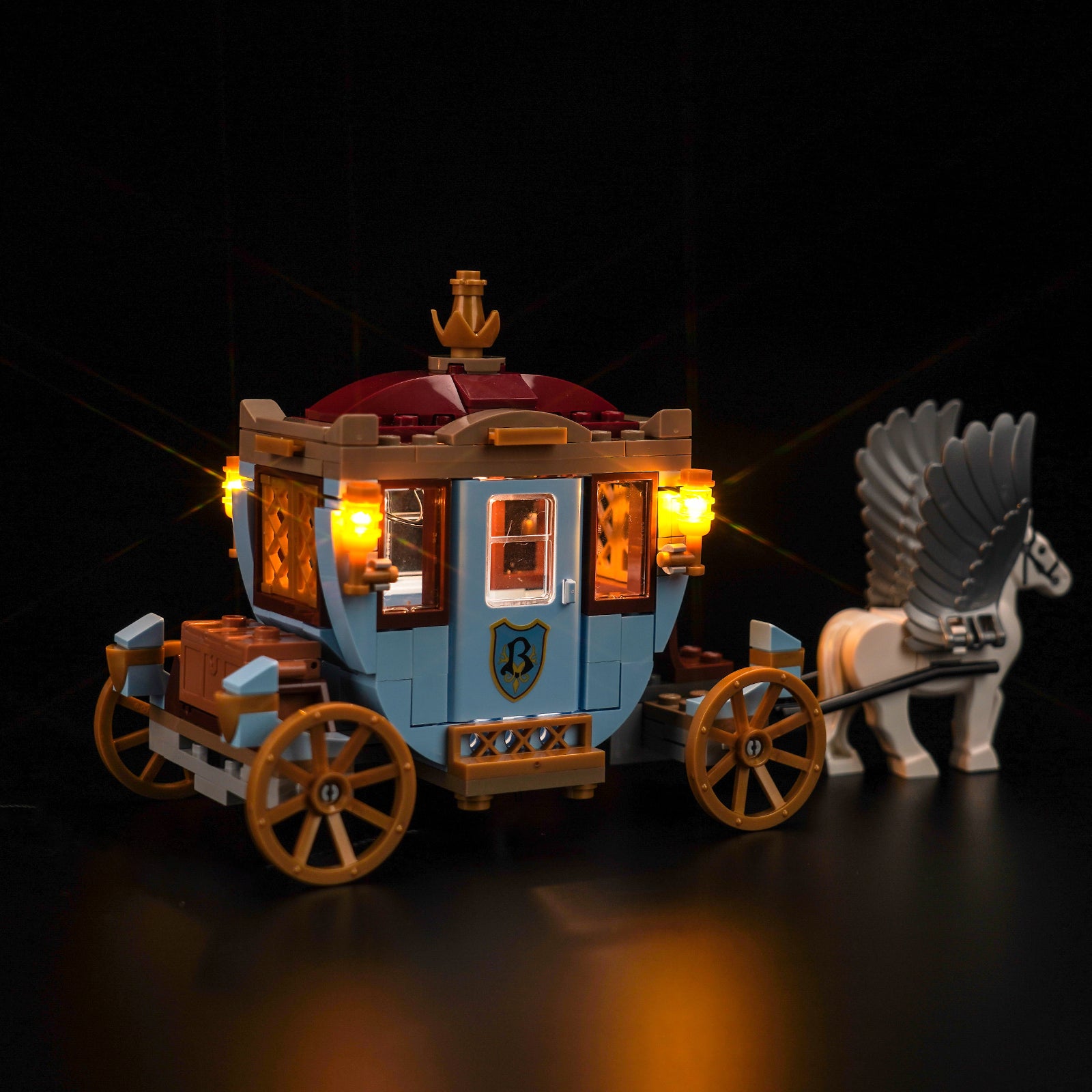 BrickBling Lichtset für LEGO Trimagisches Turnier: Die Ankunft 76440