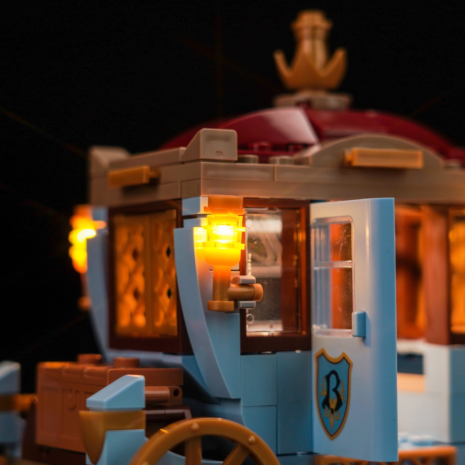 BrickBling Lichtset für LEGO Trimagisches Turnier: Die Ankunft 76440