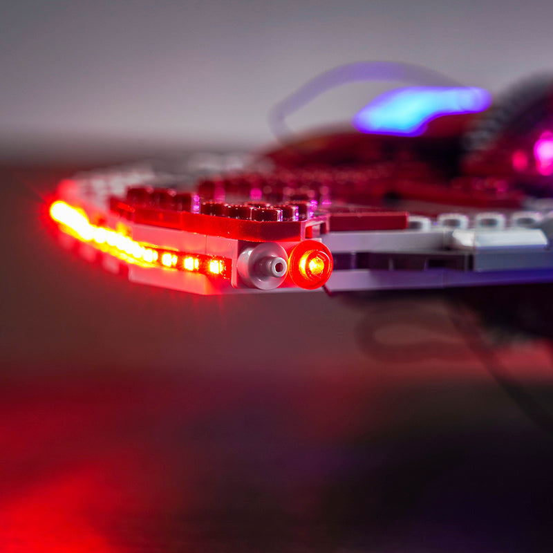 BrickBling Light Kit for LEGO Ahsoka Tano's T-6 Jedi Shuttle 75362