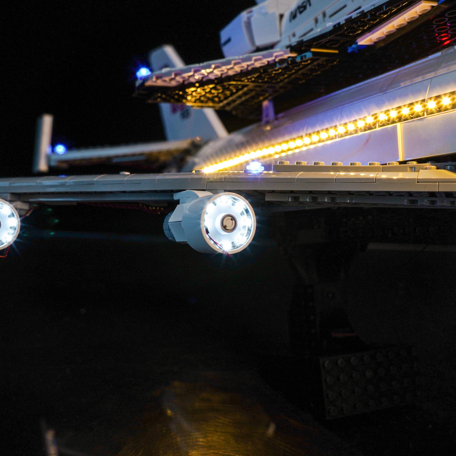 BrickBling Light Kit for LEGO Icons Shuttle Carrier Aircraft 10360 Plus Version