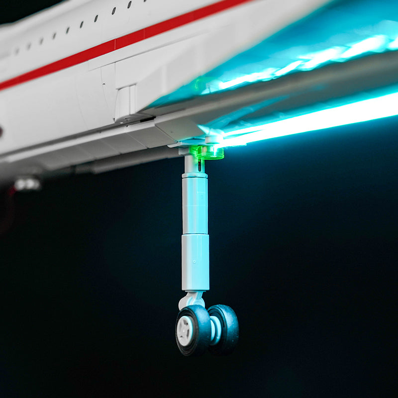 BrickBling Light Kit for LEGO Concorde 10318