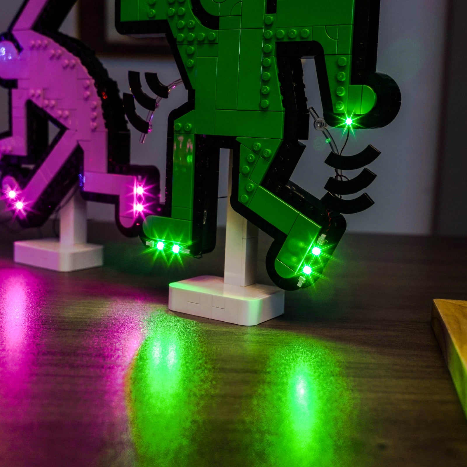 Kit d'éclairage BrickBling pour LEGO Art Keith Haring – Figurines dansantes 31216