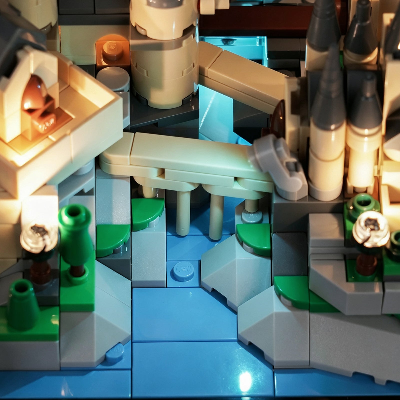 BrickBling Beleuchtungsset für LEGO Harry Potter Miniatur-Hogwarts™-Schloss 440975