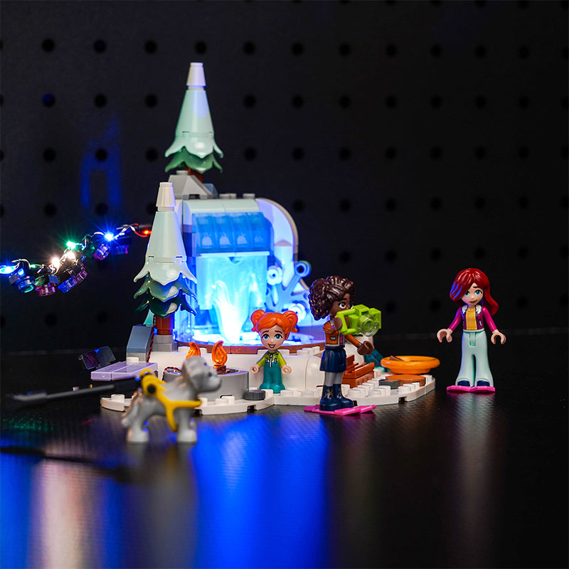 Kit d'éclairage BrickBling pour LEGO Igloo Holiday Adventure 41760