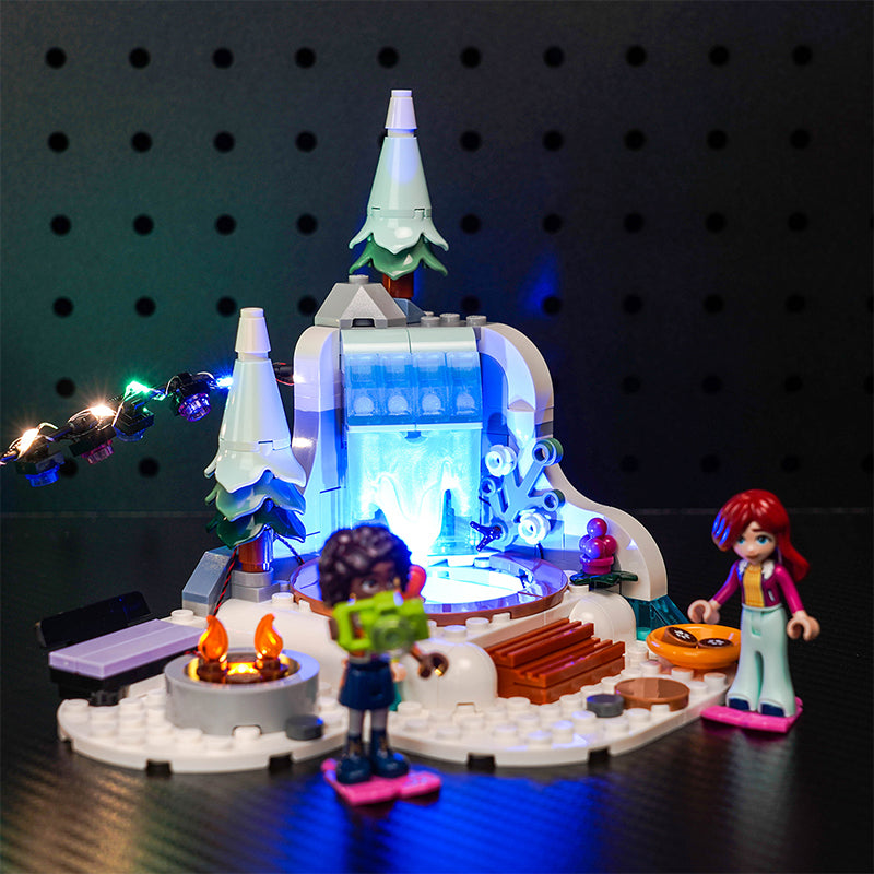 Kit d'éclairage BrickBling pour LEGO Igloo Holiday Adventure 41760