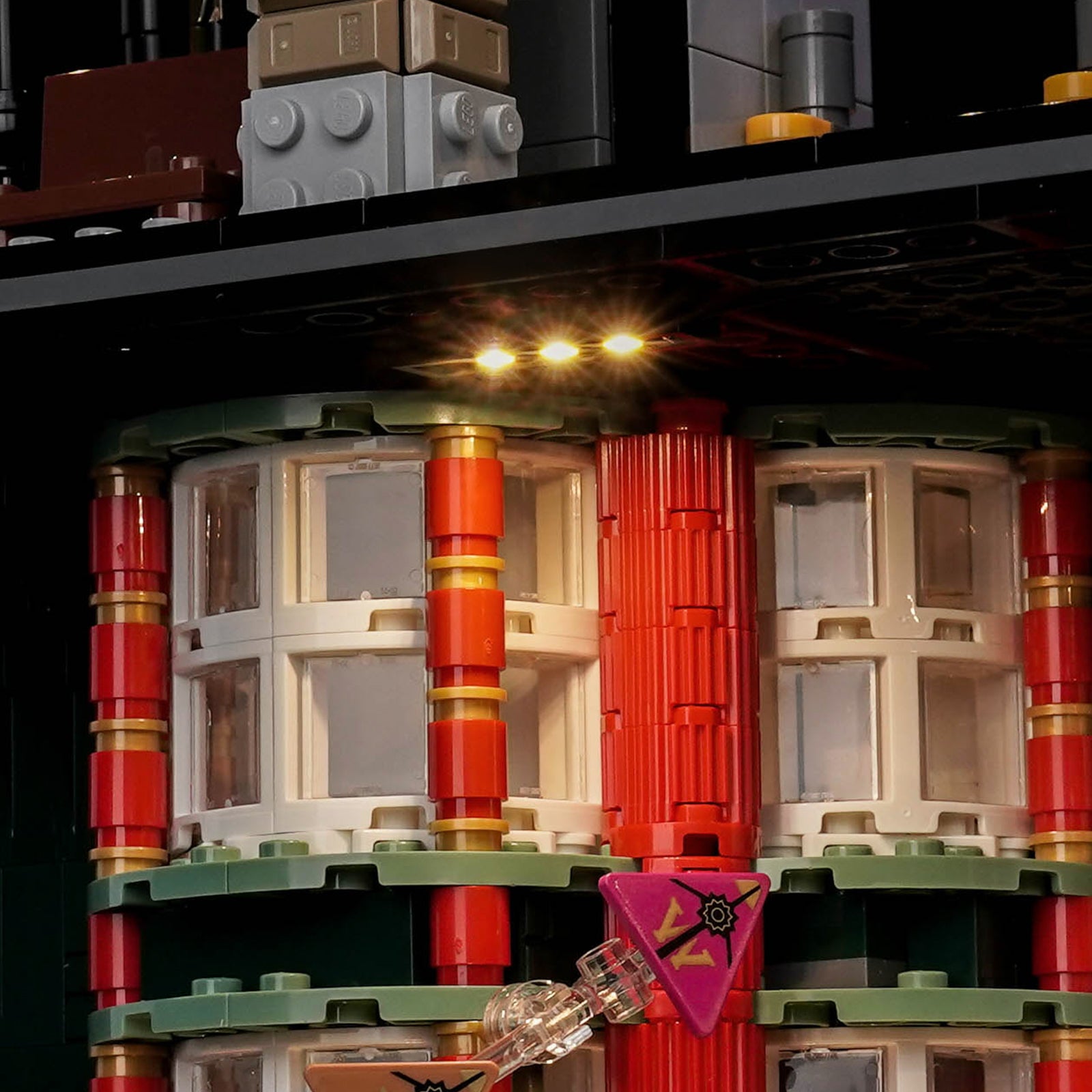 Kit d'éclairage BrickBling pour LEGO Harry Potter Le ministère de la Magie™ – Édition collector 76476