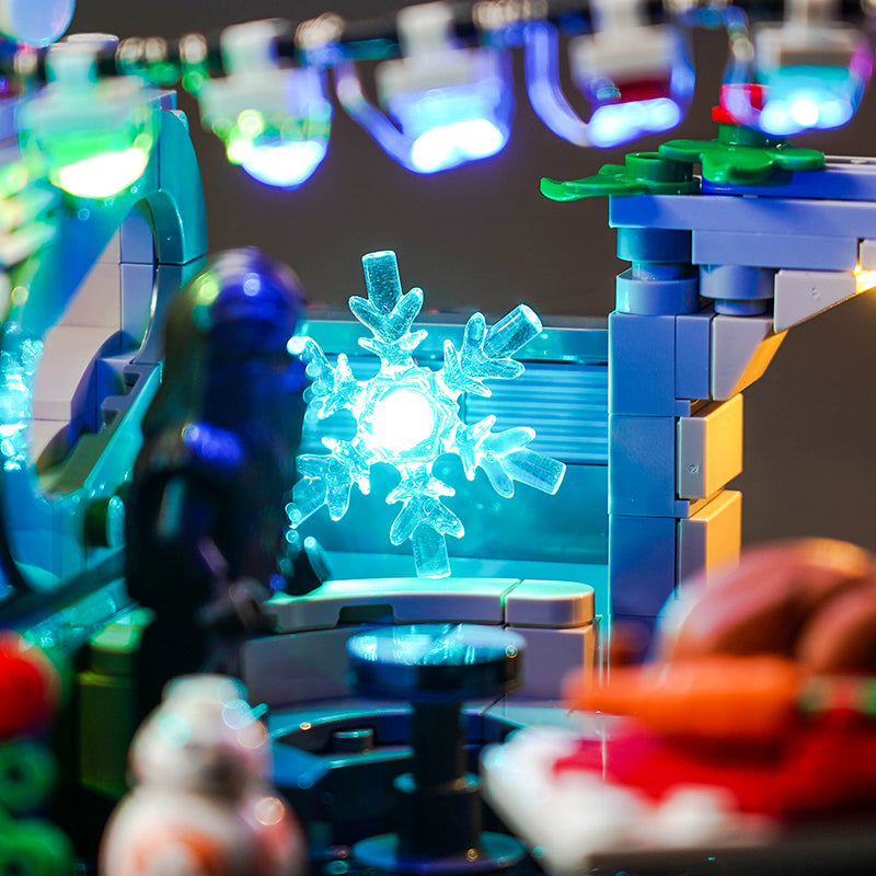 BrickBling Lichtset für LEGO Millennium Falcon™ Holiday Diorama 40658