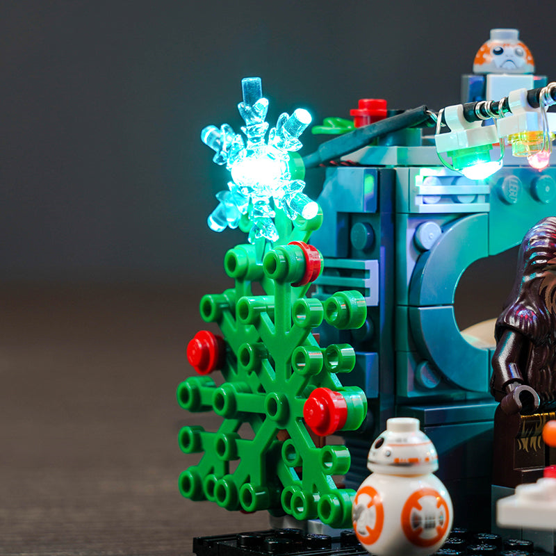 BrickBling Lichtset für LEGO Millennium Falcon™ Holiday Diorama 40658