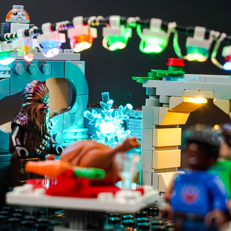 BrickBling Lichtset für LEGO Millennium Falcon™ Holiday Diorama 40658