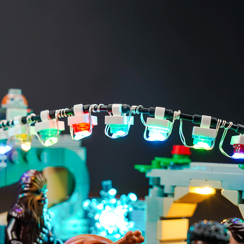 BrickBling Lichtset für LEGO Millennium Falcon™ Holiday Diorama 40658