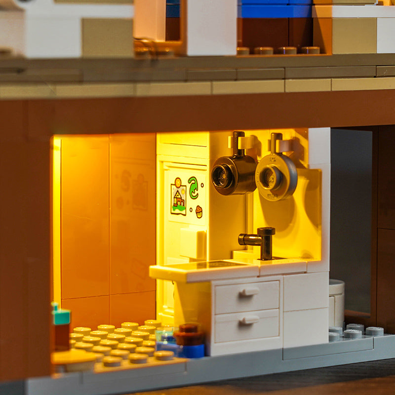 BrickBling Light Kit for LEGO City Family House 60398
