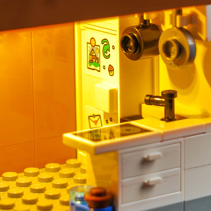 BrickBling Light Kit for LEGO City Family House 60398