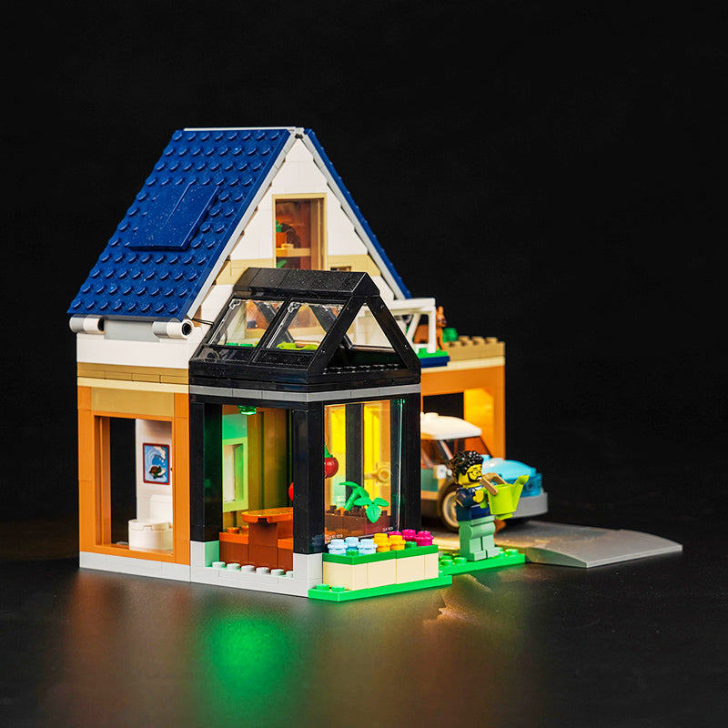 BrickBling Light Kit for LEGO City Family House 60398
