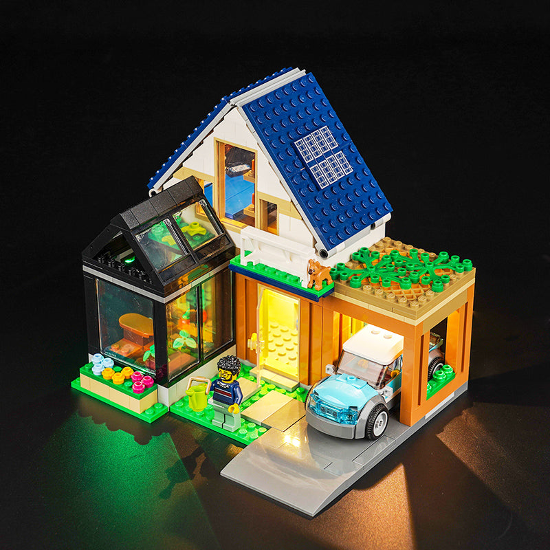 BrickBling Light Kit for LEGO City Family House 60398