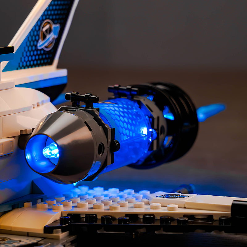 Kit d'éclairage BrickBling pour LEGO DREAMZzz Le bus spatial de M. Oz 71460, version télécommandée