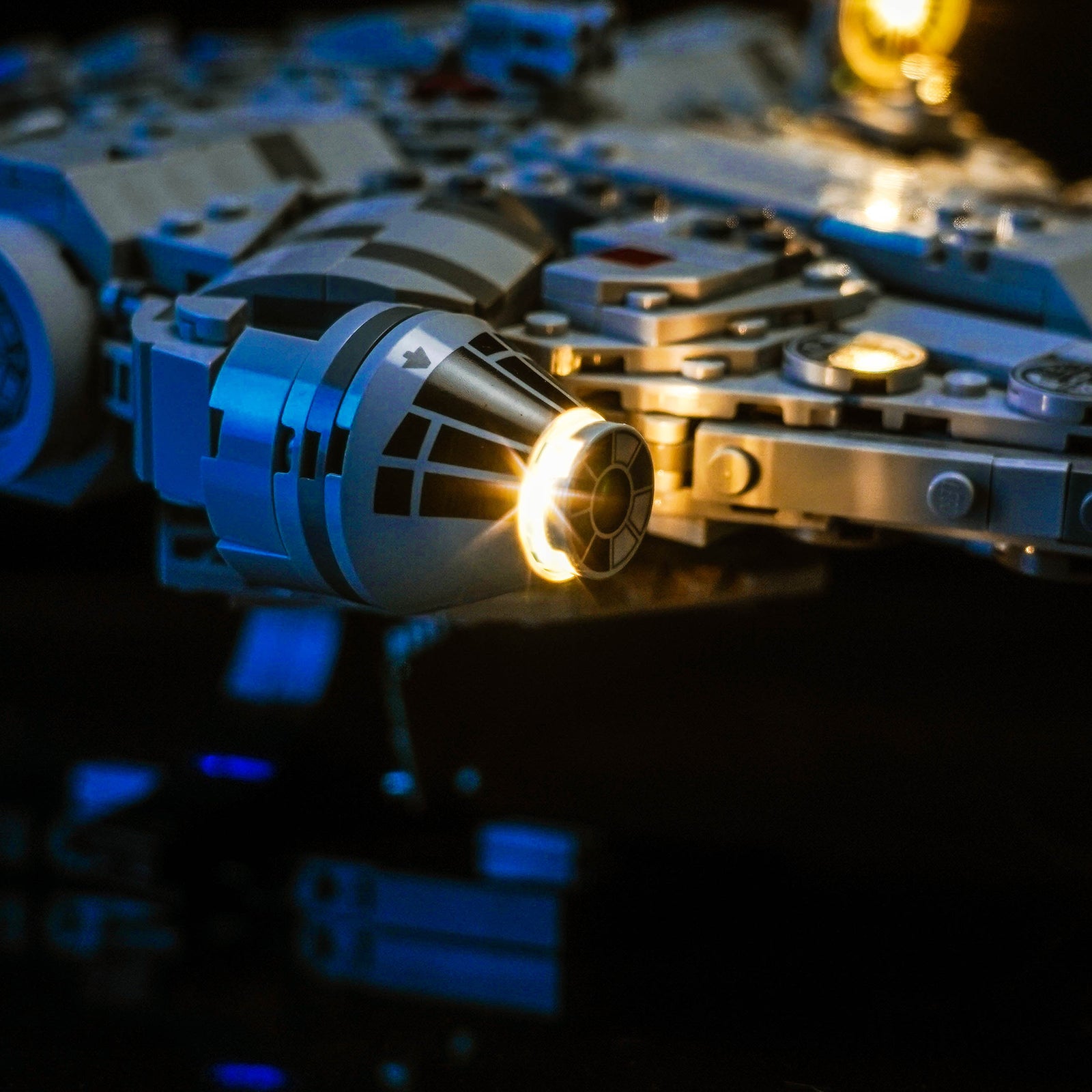 BrickBling Lichtset für LEGO Star Wars Millennium Falcon™ 75375 Neue Version