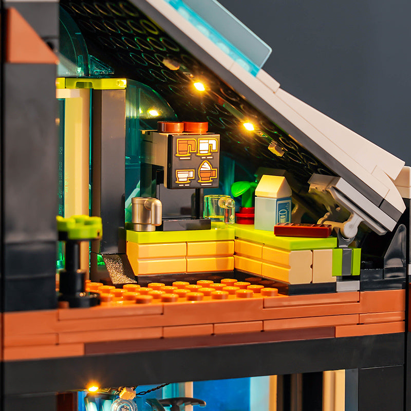 BrickBling Light Kit for LEGO Ski and Climbing Center 60366