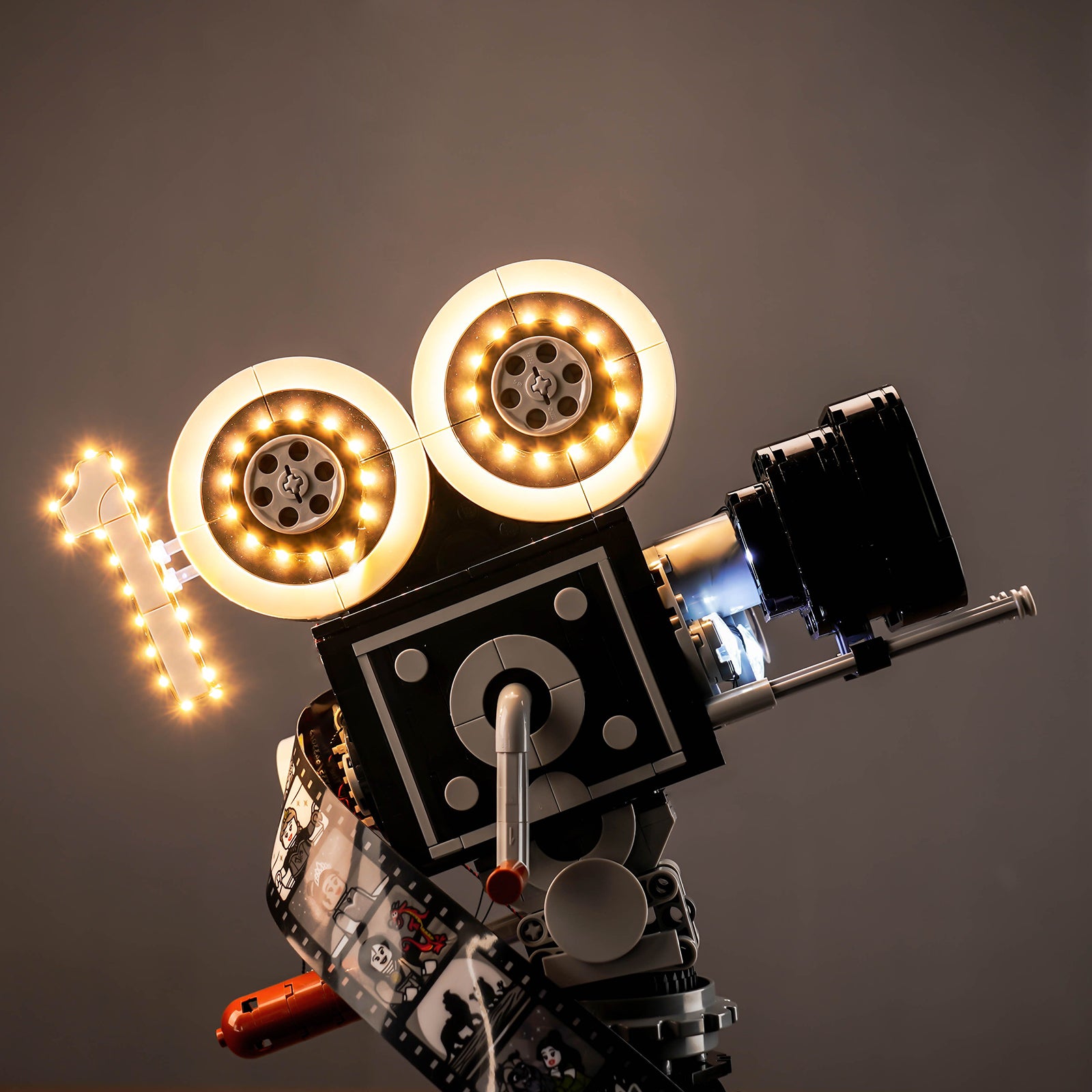 BrickBling Light Kit for LEGO Walt Disney Tribute Camera 43230 Warm Light