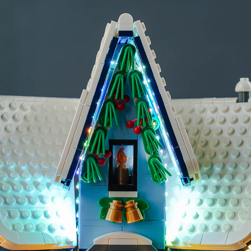 Kit d'éclairage BrickBling pour la visite du Père Noël LEGO 10293