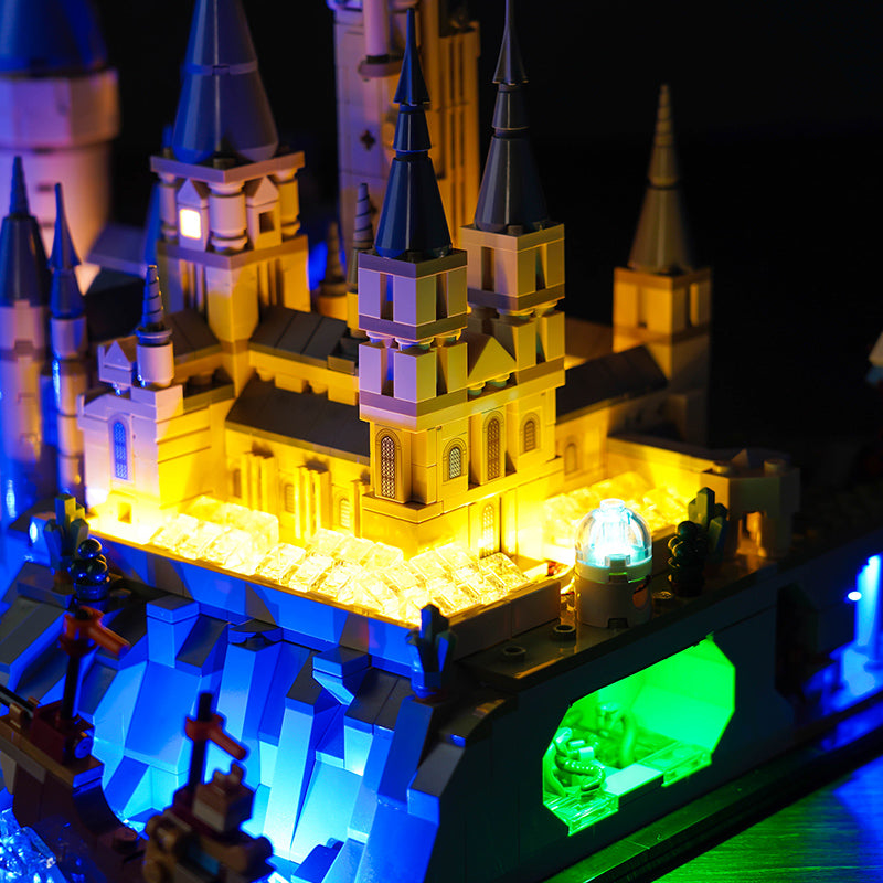 BrickBling Light Kit for LEGO Hogwarts Castle and Grounds 76419