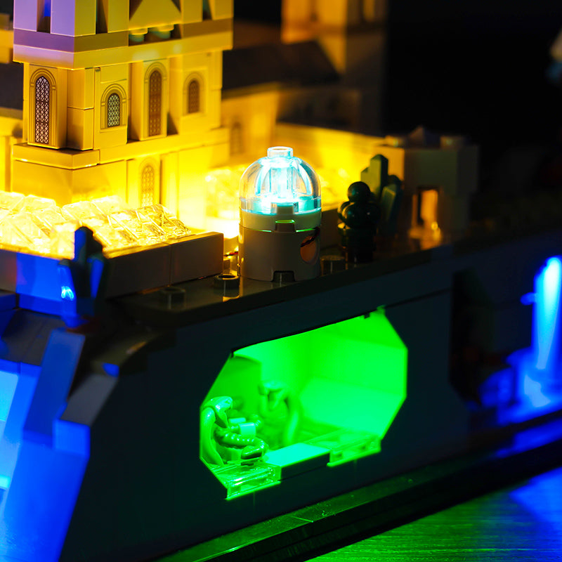 BrickBling Light Kit for LEGO Hogwarts Castle and Grounds 76419