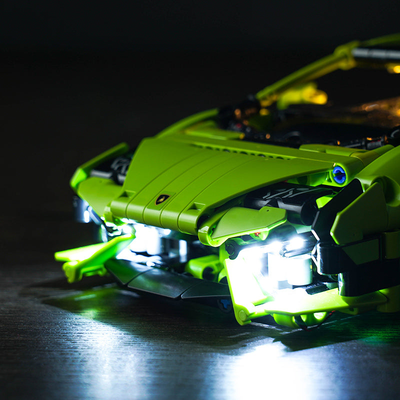 BrickBling Lichtset für LEGO Lamborghini Huracán Tecnica 42161