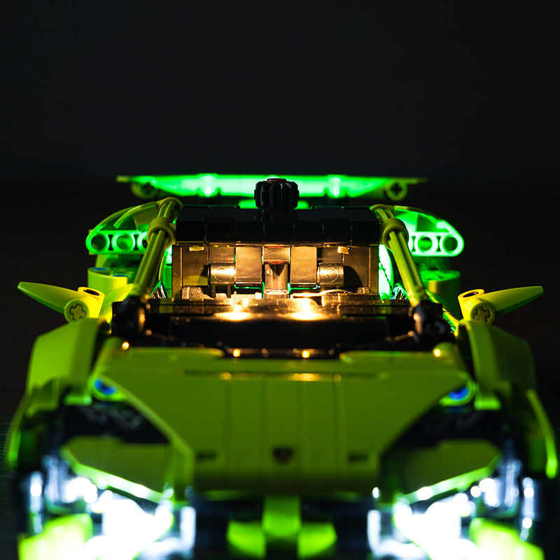 BrickBling Lichtset für LEGO Lamborghini Huracán Tecnica 42161