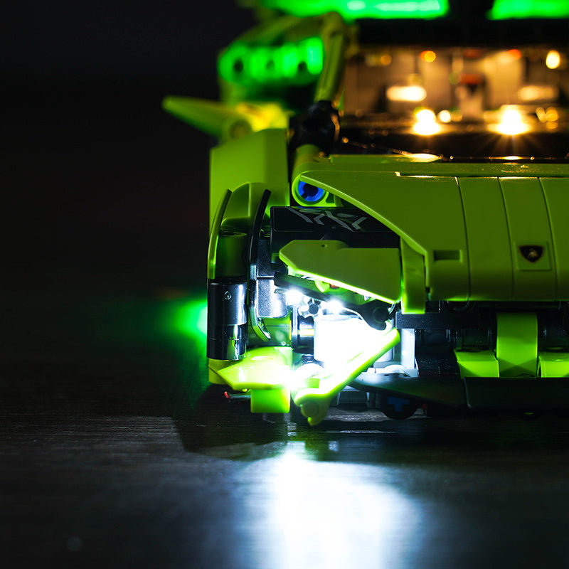 BrickBling Lichtset für LEGO Lamborghini Huracán Tecnica 42161