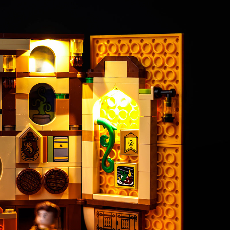 BrickBling Light Kit for LEGO Hufflepuff™ House Banner 76412