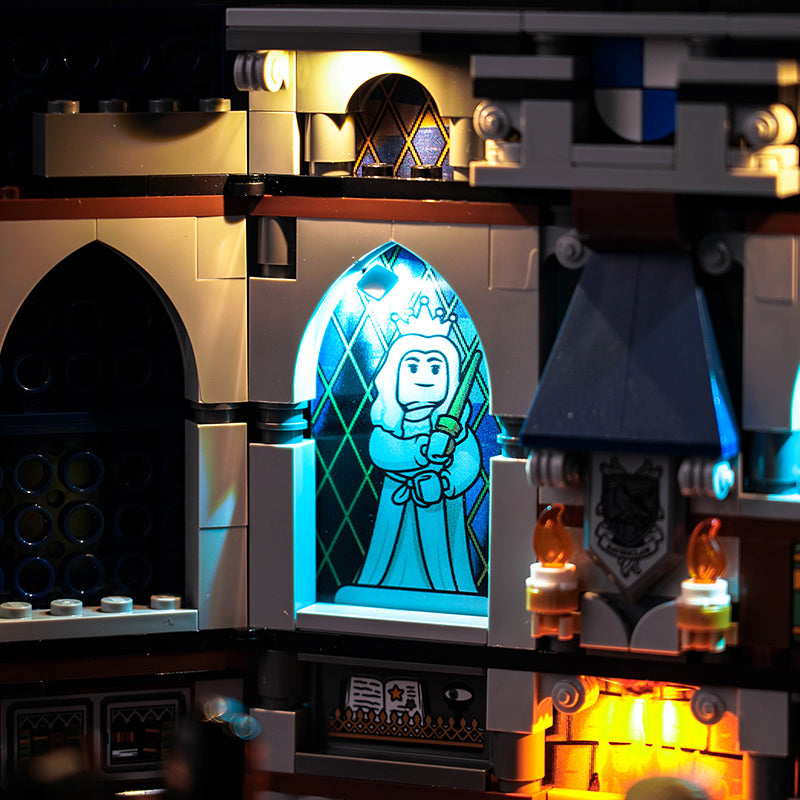 BrickBling Lichtset für LEGO Ravenclaw™ Hausbanner 76411