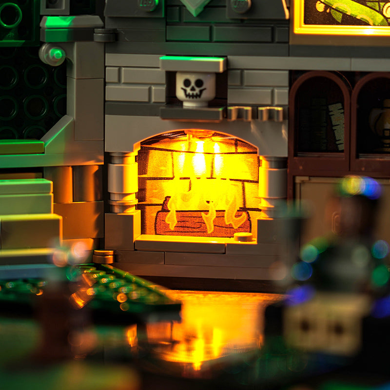 BrickBling Light Kit for LEGO Slytherin™ House Banner 76410
