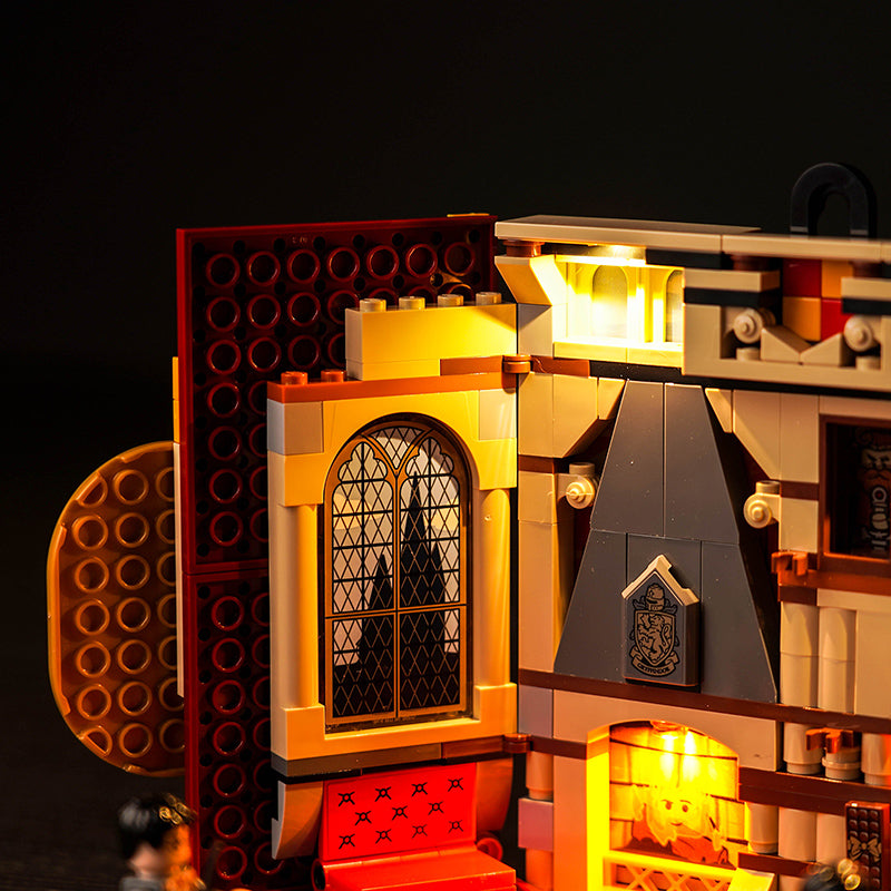 BrickBling Lichtset für LEGO Gryffindor™ Hausbanner 76409