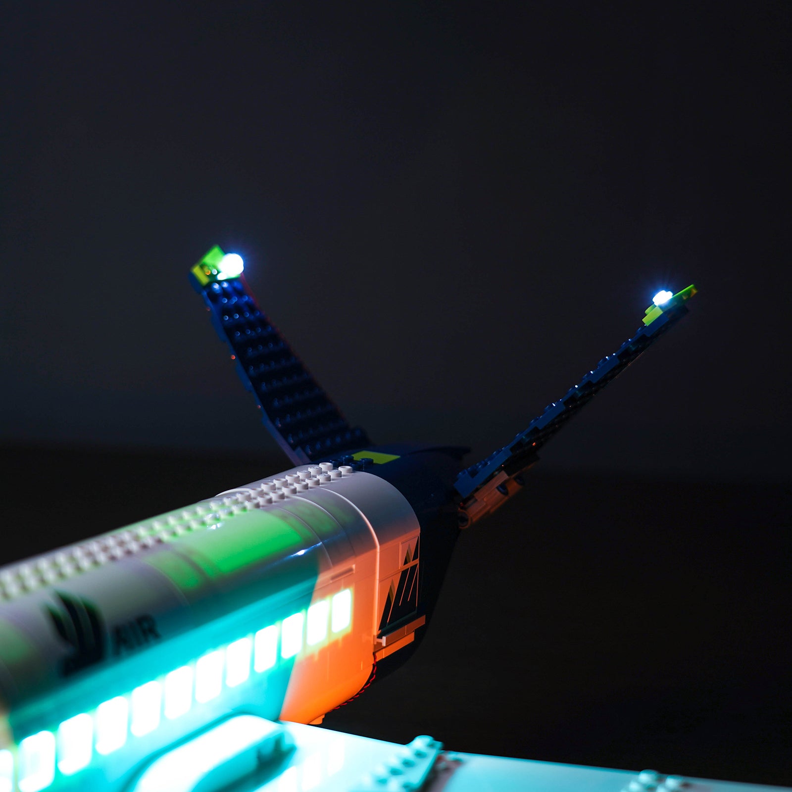 BrickBling Lichtset für LEGO Passagierflugzeug 60367