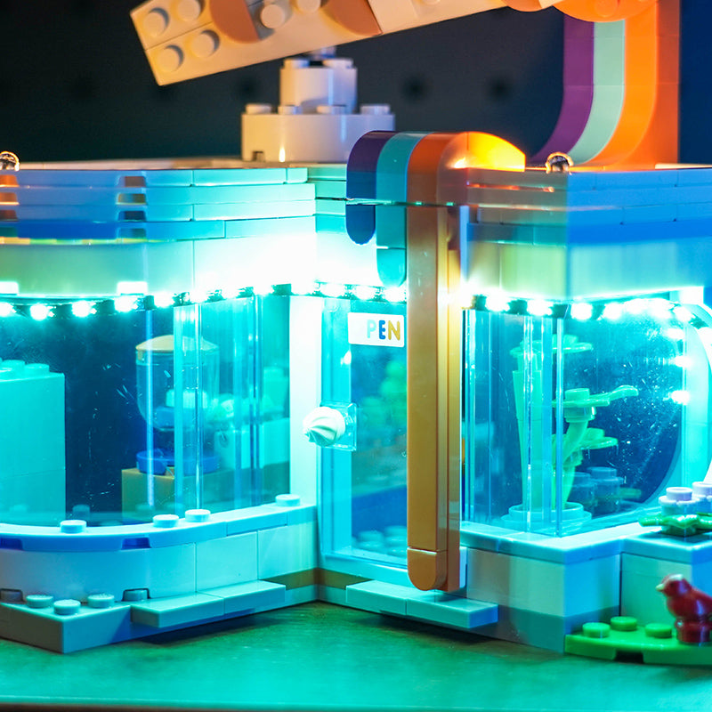 BrickBling Light Kit for LEGO Ice-Cream Shop 60363