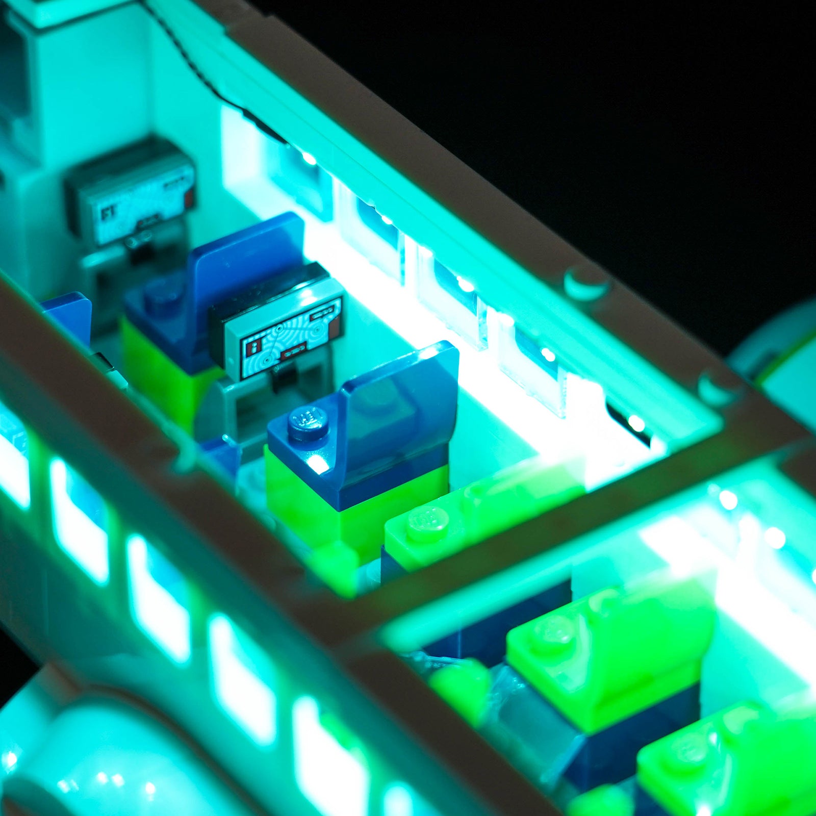 BrickBling Lichtset für LEGO Passagierflugzeug 60367